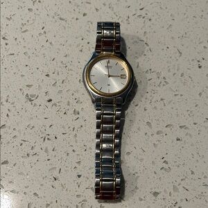 Seiko Two-Tone Silver and Gold Men's Watch